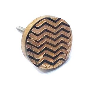 Cabinet Knob Wood 37mm #7896 (Set of 6 Pcs)