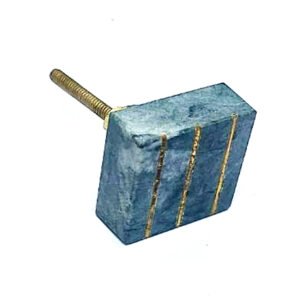 Cabinet Knob Gray Marble 35mm #7902 (Set of 6 Pcs)