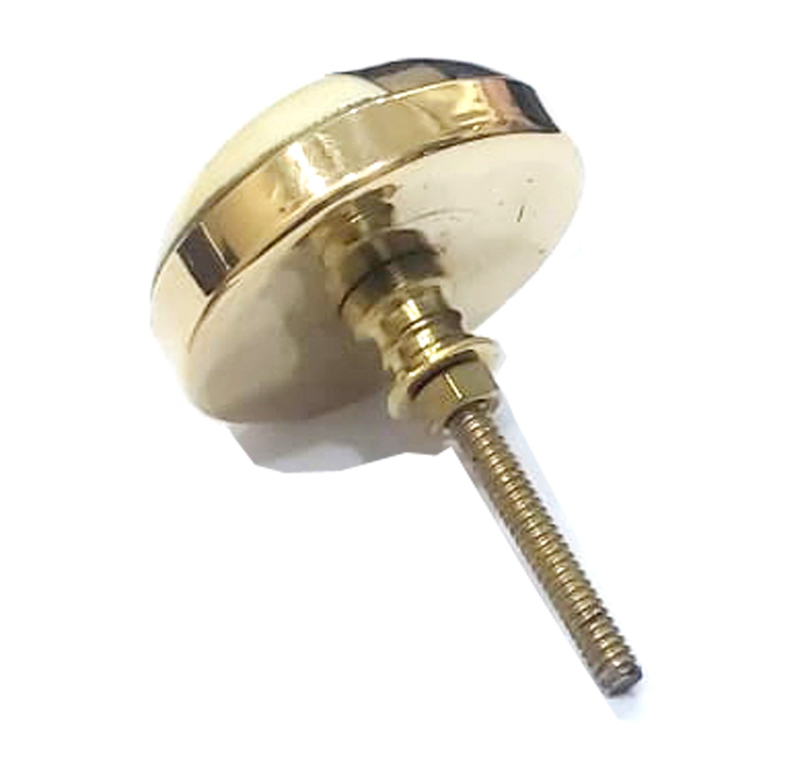 Cabinet Knob Brass & Resin 45mm #7915 (Set of 6 Pcs) - Image 2