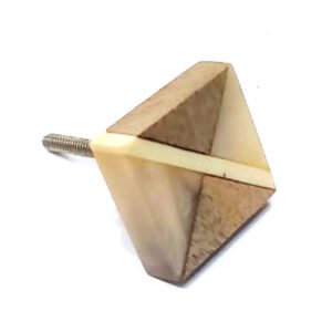 Cabinet Knob Resin & Wood 35mm #7923 (Set of 6 Pcs)