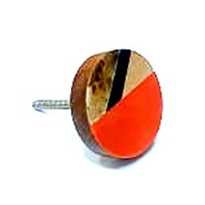 Cabinet Knob Wood 42mm #7932 (Set of 6 Pcs)