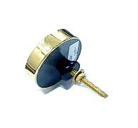 Cabinet Knob Brass & Resin 45mm #7967 (Set of 6 Pcs) - Image 2
