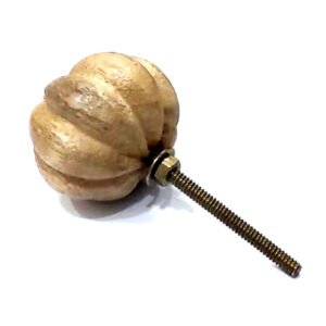 Cabinet Knob Wood 43mm #7979 (Set of 6 Pcs)