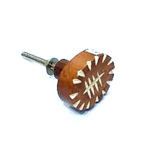 Cabinet Knob Wood 38mm #7994 (Set of 6 Pcs)