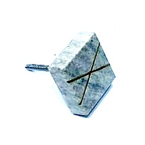 Cabinet Knob Marble 40mm #8002 (Set of 6 Pcs)