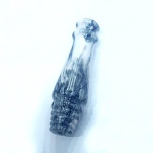 Cord Traditional Style Victorian Resin Chrome Chain Flush Pull for High Level Cistern 105mm #8016