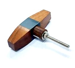 Cabinet Knob Wood 80mm #8025 (Set of 6 Pcs)