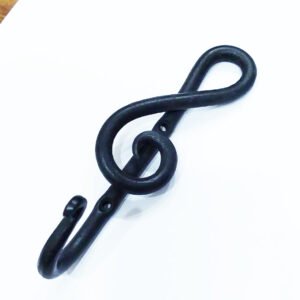 Hand Forged Iron Coat Hook 150mm #8055