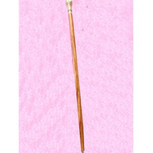 Antique Wooden Walking Stick with Brass Handle 940mm #8058