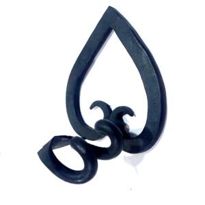 Hand Forged Iron Coat Hook 100mm #8069