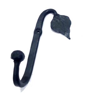 Hand Forged Iron Coat Hook 135mm #8079