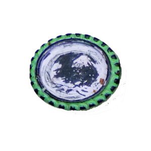 Cast Iron Cabinet Knob Hand Painted 45mm #808 (Set of 6 Pcs)