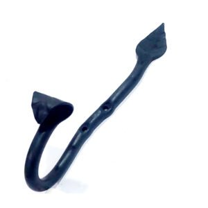 Hand Forged Iron Coat Hook 175mm #8085