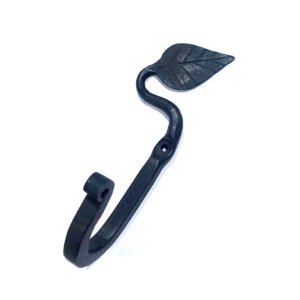 Hand Forged Iron Coat Hook 145mm #8087