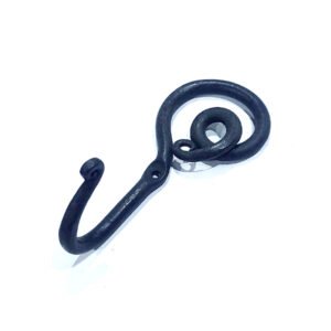 Hand Forged Iron Coat Hook 120mm #8088