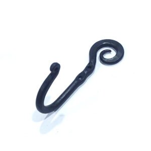 Hand Forged Iron Coat Hook 115mm #8089