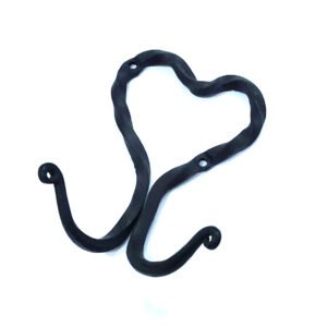 Hand Forged Iron Coat Hook 105mm #8090