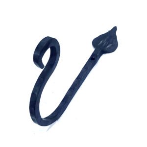 Hand Forged Iron Coat Hook 140mm #8092