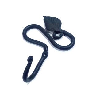 Hand Forged Iron Coat Hook 125mm #8101