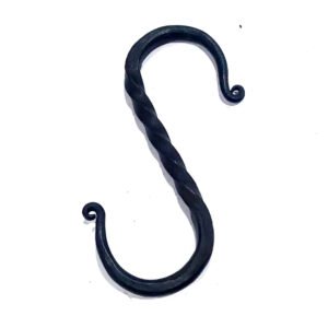 Hand Forged Iron Coat Hook 105mm #8105