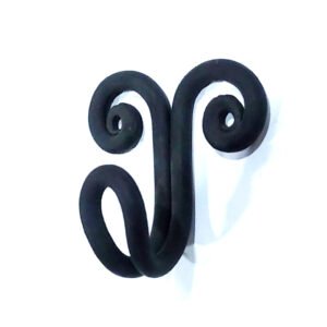 Hand Forged Iron Coat Hook-Deer 70mm #8109