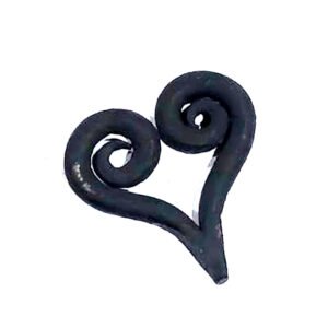 Hand Forged Iron Pendant 40mm #8110