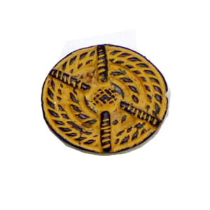 Cast Iron Cabinet Knob Hand Painted 45mm #812 (Set of 6 Pcs)