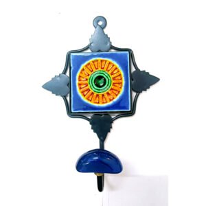 Hand Forged Iron Coat Hook 215mm #8174