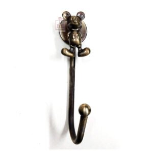 Iron Rat Hook Animal 130mm #8191 Antique Finish