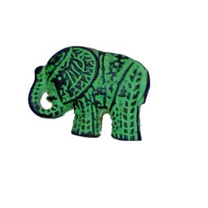 CAST IRON CABINET KNOB HAND PAINTED 50mm #820 (Set of 6 Pcs)