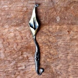 Hand Forged Iron Coat Hook #8261