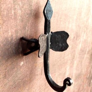 Hand Forged Iron Coat Hook #8264