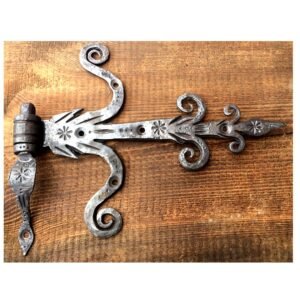 Hand Forged Iron Door Hinge #8282