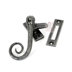 Hand Forge Iron Anvil Monkey Tail Casement Fastener 112mm #8283