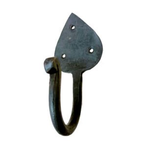 Hand Forged Iron Coat Hook 140mm #8291