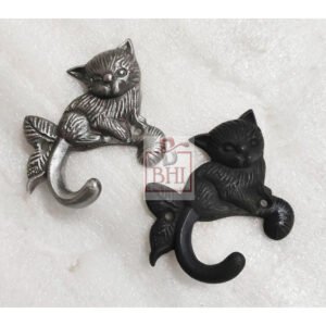 Cast Iron Animal Coat Hook 95mm #8306