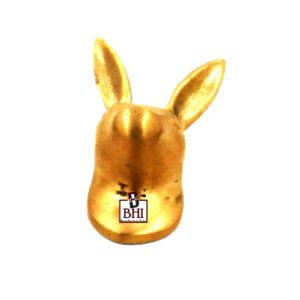 Brass Cabinet Knob Rabbite Polish Brass Finish 60mm #831 (Set of 6 Pcs)