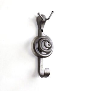 Hand Forged Iron Coat Hook #8325