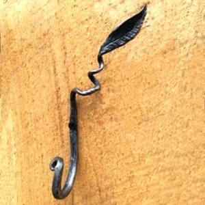 Hand Forged Iron Coat Hook #8327
