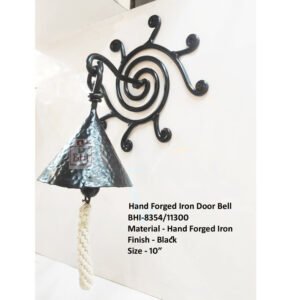 Hand Forged Iron Decorative Door Bell #8354