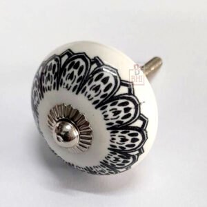 Ceramic Cabinet Knob 40mm #8386 (Set of 6 Pcs)