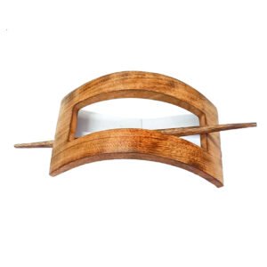 Curtain Tie-back Holder with Stick full Wooden with different Color and Natural finishes 165mm #8439