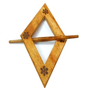 Curtain Tie-back Holder with Stick full Wooden with different Color and Natural finishes 260mm #8454