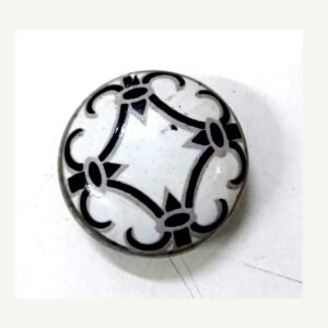 Cabinet Knob Ceramic 40mm #8594 (Set of 6 Pcs)