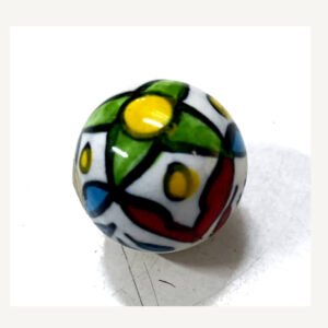 Cabinet Knob Ceramic 25mm #8595 (Set of 6 Pcs)