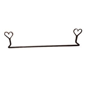 Hand Forged Iron Bathroom Towel Rack 730mm #8692