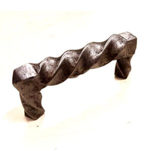 Hand Forged Iron Twist Pull Handle 100mm #8695