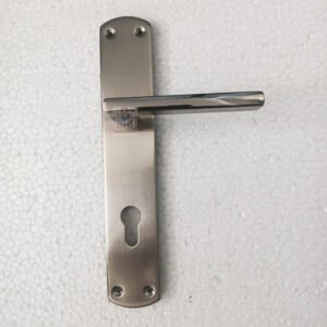 tainless steel Door Handle On Plate 250mm #8701