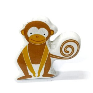 Ceramic Cabinet Knob Monkey 40mm #8706 (Set of 6 Pcs)
