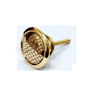 Cabinet Knob Brass 37mm #8745 (Set of 6 Pcs)
